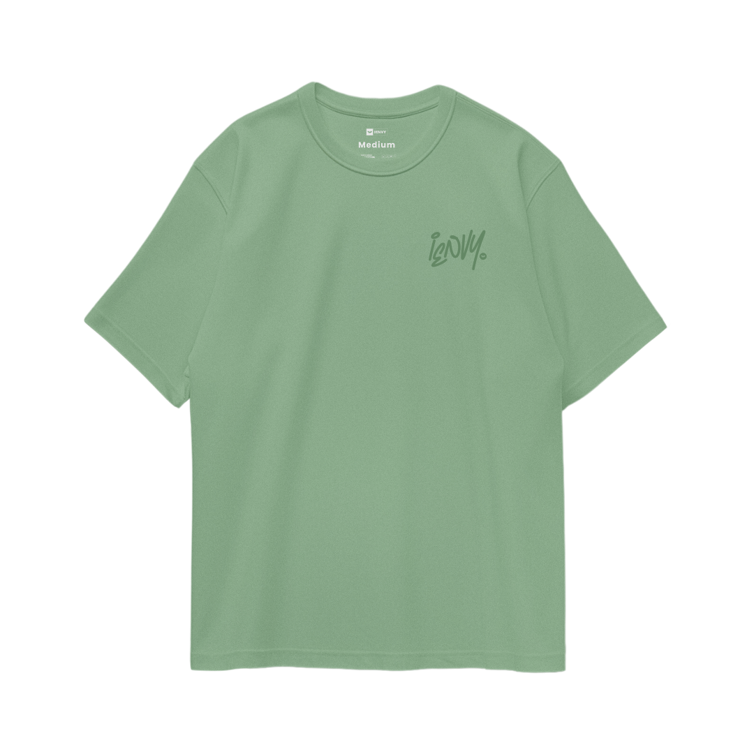 Sign Oversize Tees - Sage