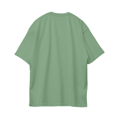 Basic Oversize Tees - Sage