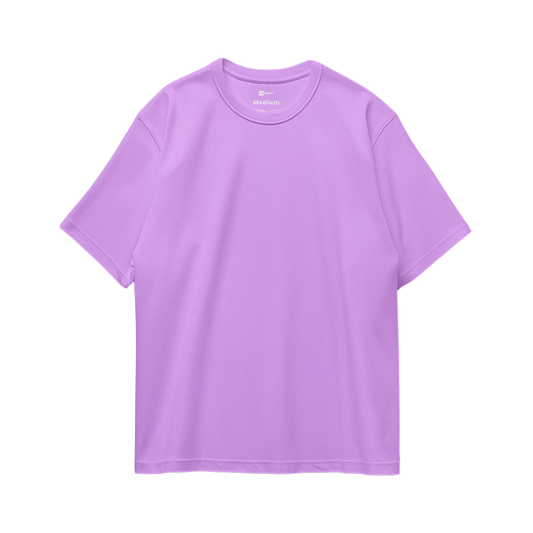 Basic Oversize Tees - Violet