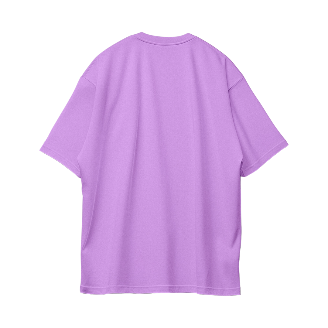 Basic Oversize Tees - Violet