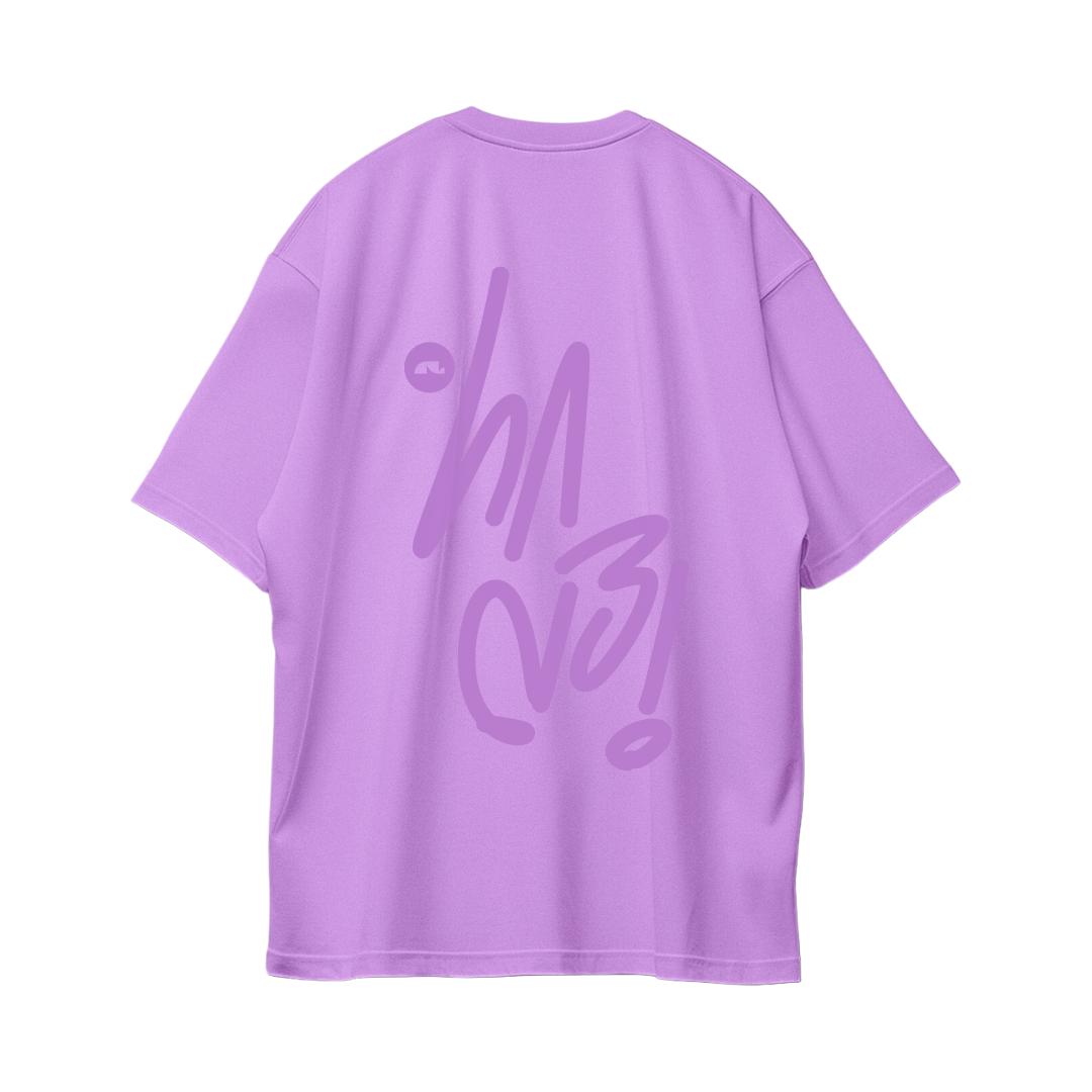 Sign Oversize Tees - Violet