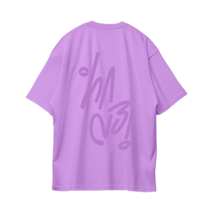 Sign Oversize Tees - Violet