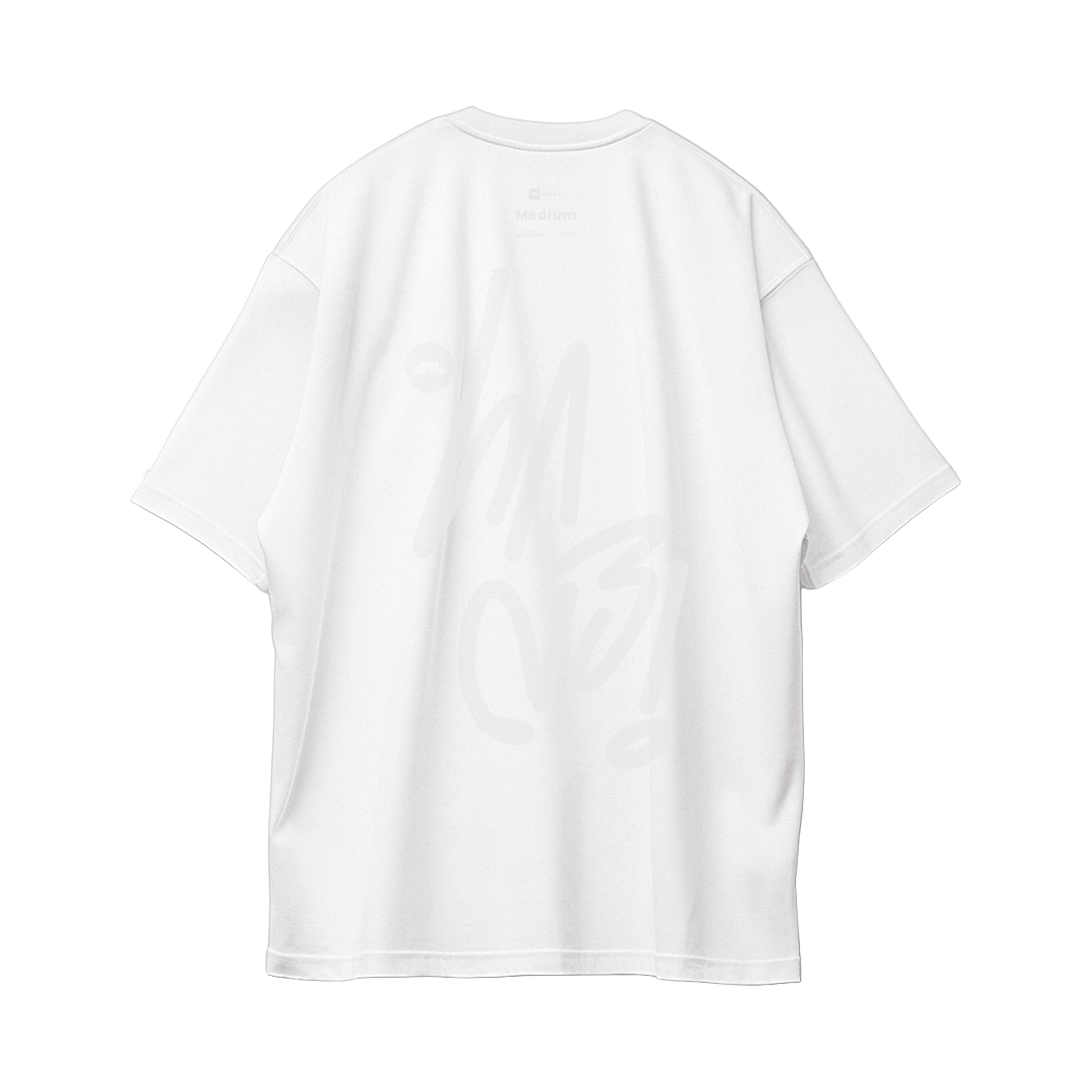 Sign Oversize Tees - White
