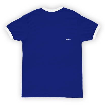 Ring Tees - Royal Blue ring White
