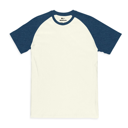 Reglan Tees - Broken White Navy