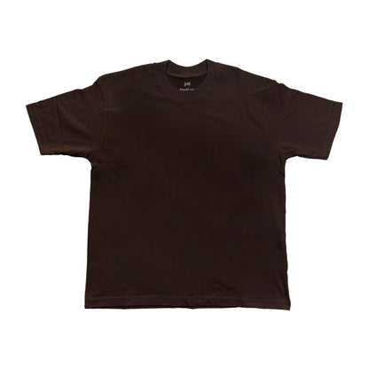 Boxy Oversize Tees - Dark Brown