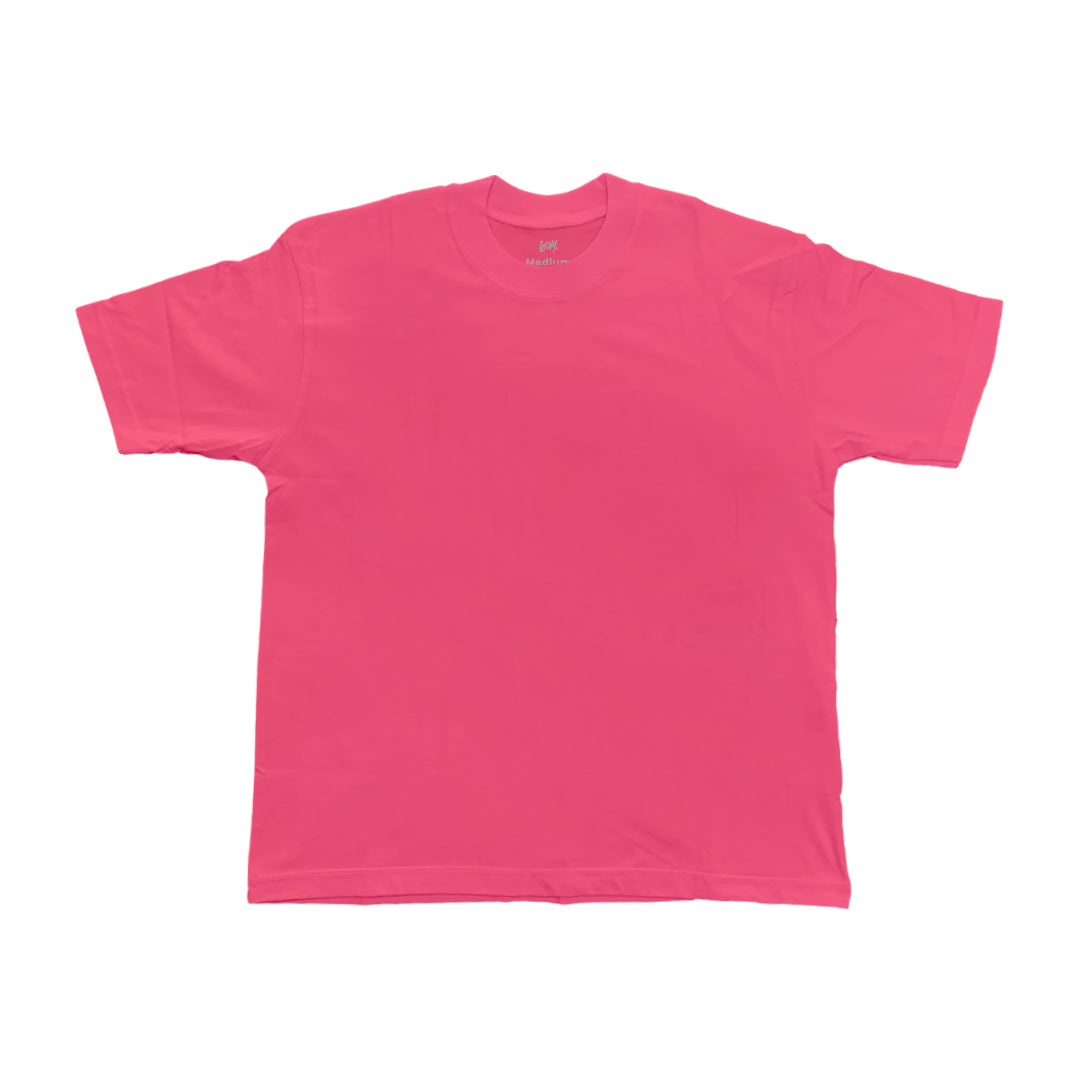 Boxy Oversize Tees - Coral