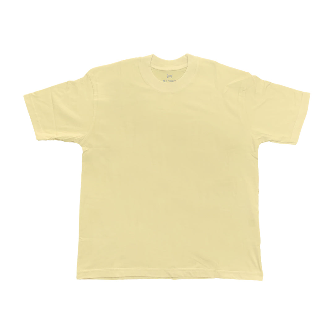 Boxy Oversize Tees - Cream