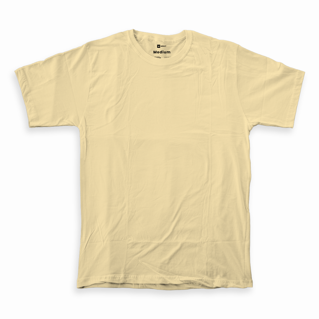 Basic Tees - Cream