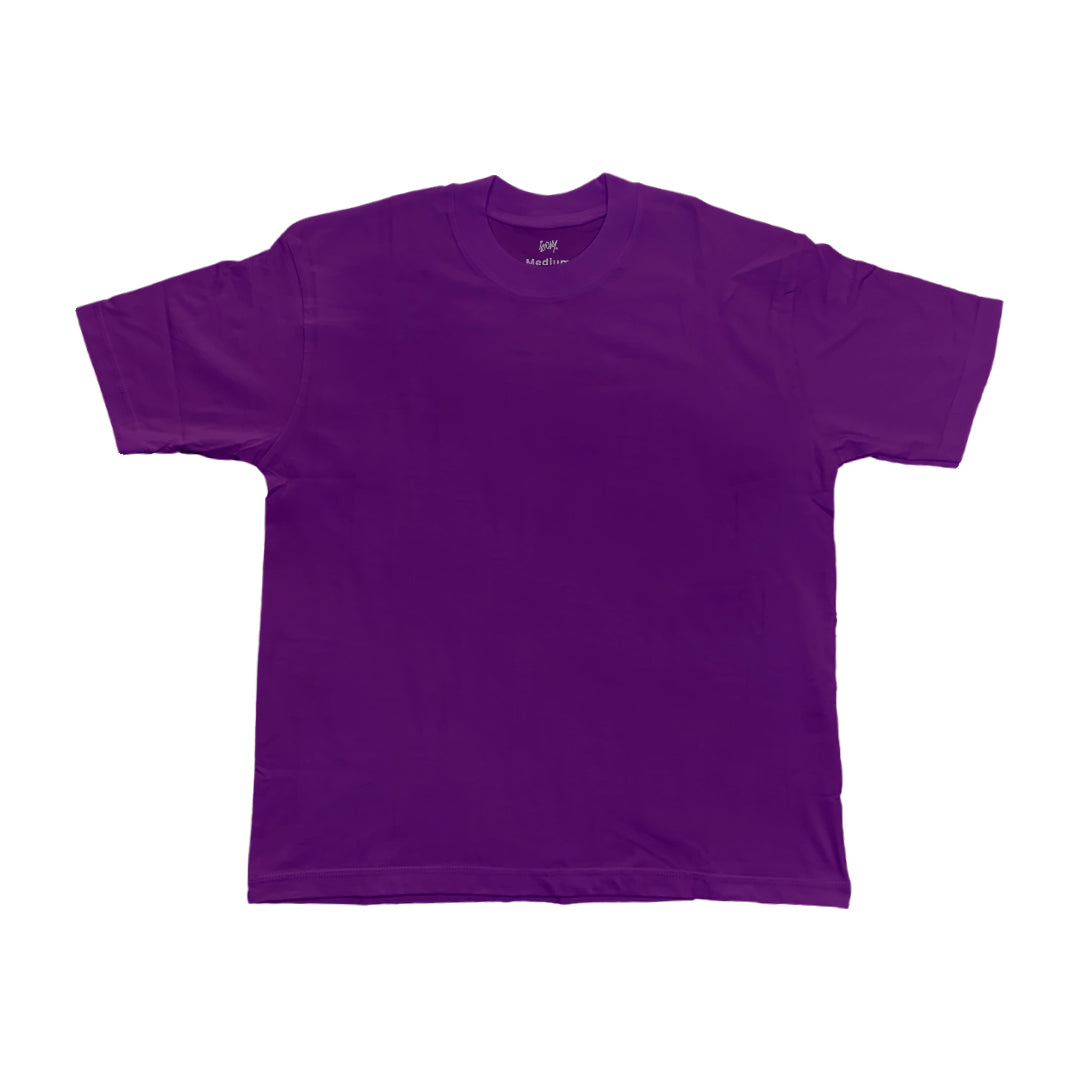 Boxy Oversize Tees - Purple