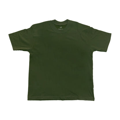 Boxy Oversize Tees - Army Green