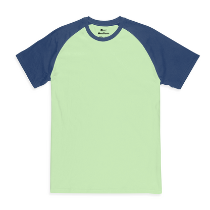 Reglan Tees - Mint Green Navy