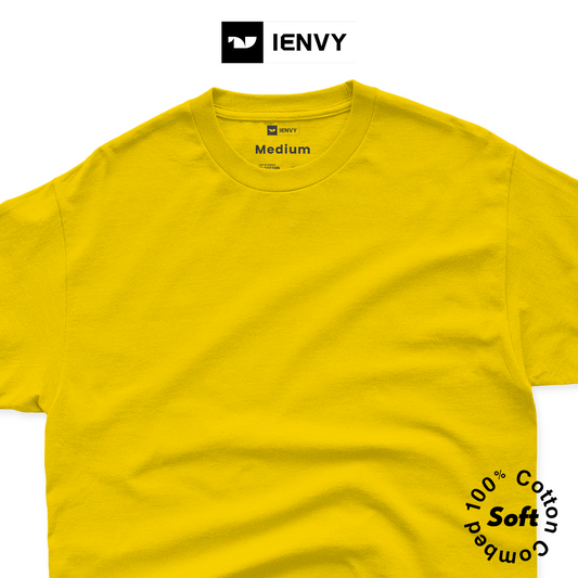 Basic Tees - Dark Yellow
