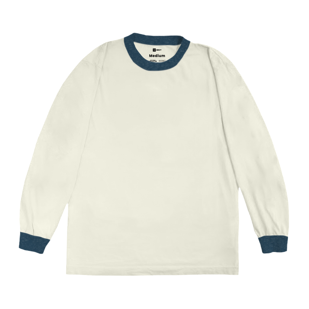 LSV Ring Tees - Broken White Navy