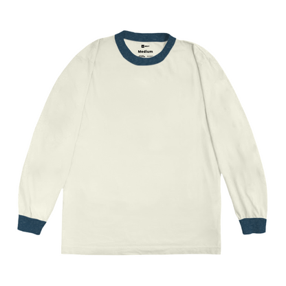 LSV Ring Tees - Broken White Navy