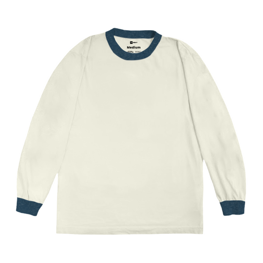 LSV Ring Tees - Broken White Navy