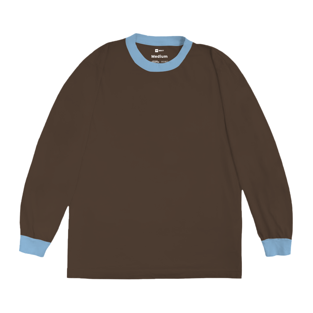 LSV Ring Tees - Dark Brown Blue