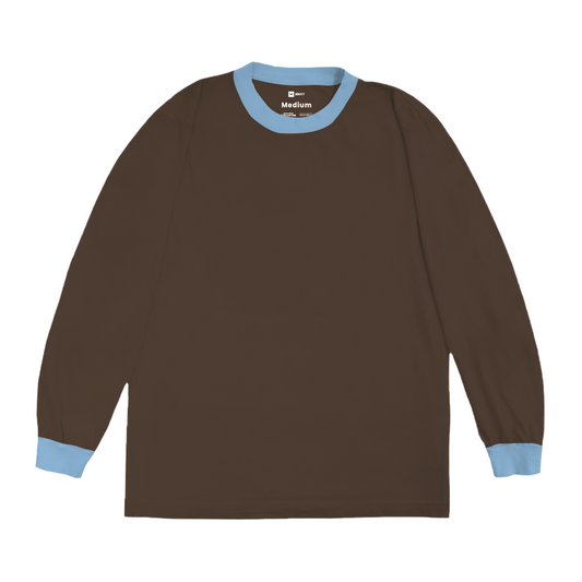 LSV Ring Tees - Dark Brown Blue