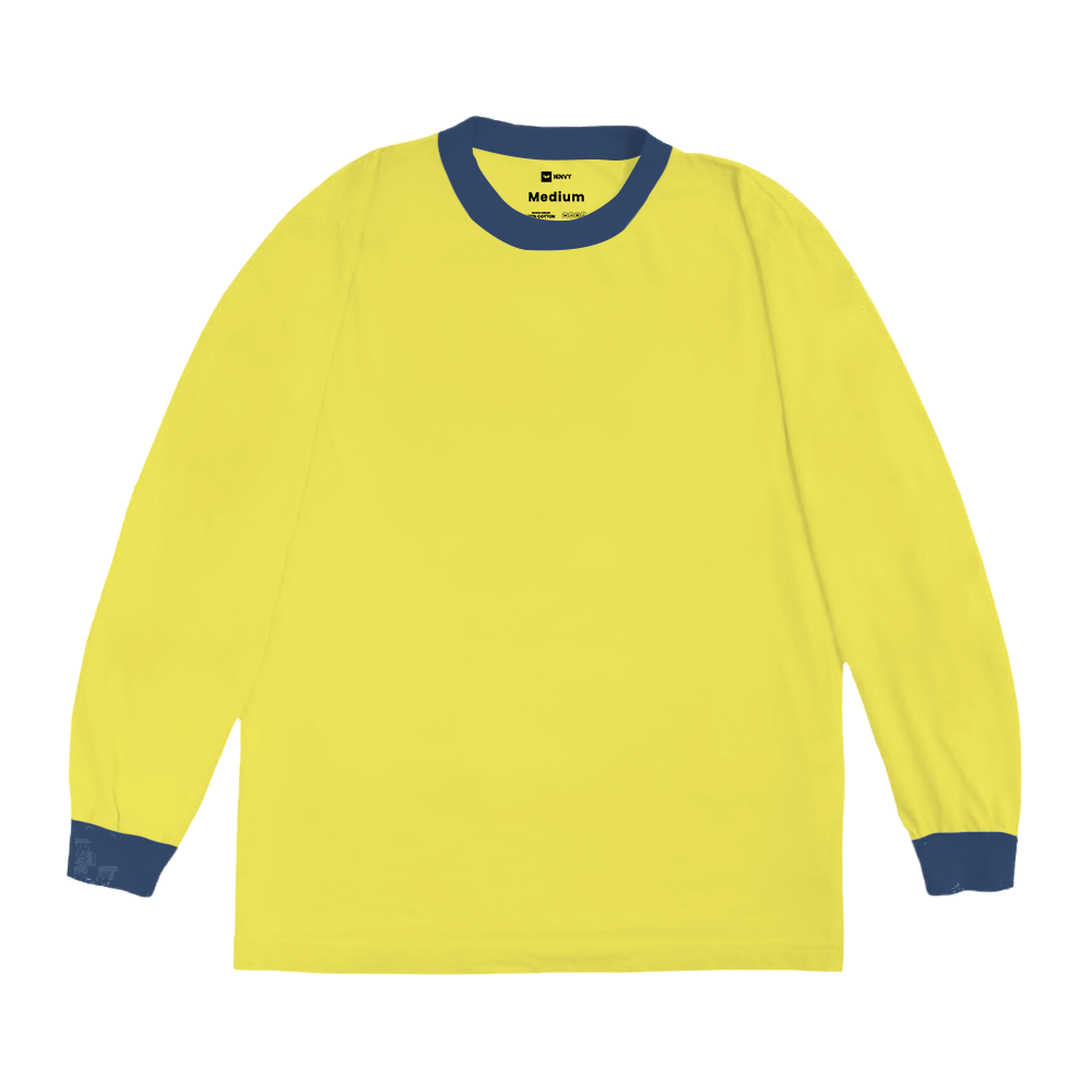 LSV Ring Tees - Yellow Navy