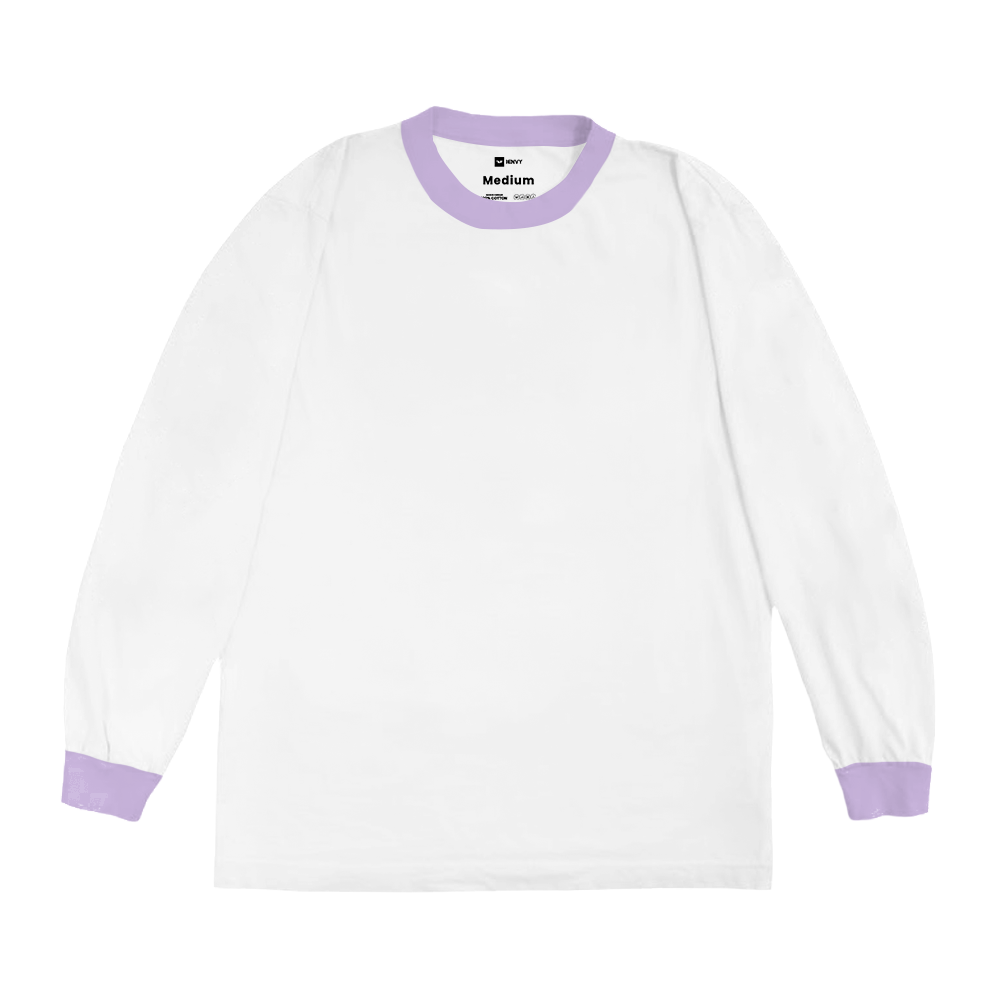 LSV Ring Tees - White Violet