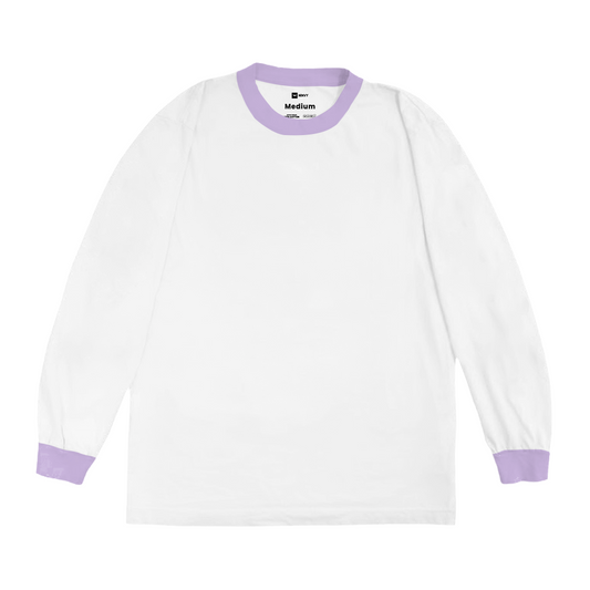 LSV Ring Tees - White Violet