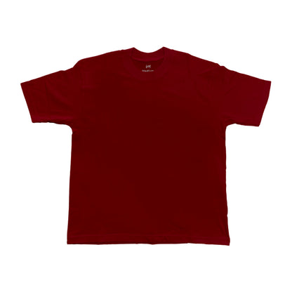 Boxy Oversize Tees - Maroon