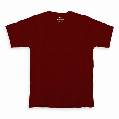 Basic Tees - Maroon