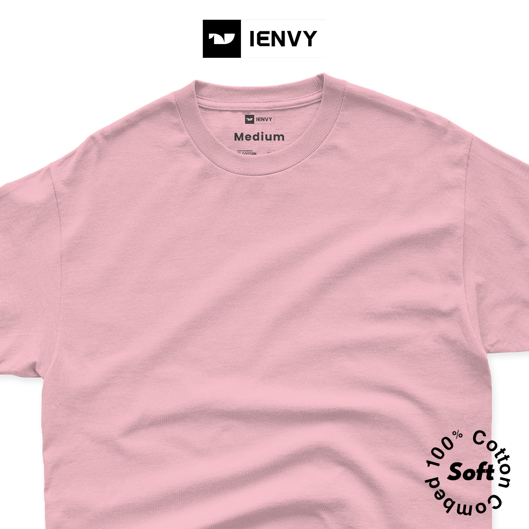Basic Tees - Baby Pink