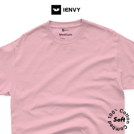 Basic Tees - Baby Pink