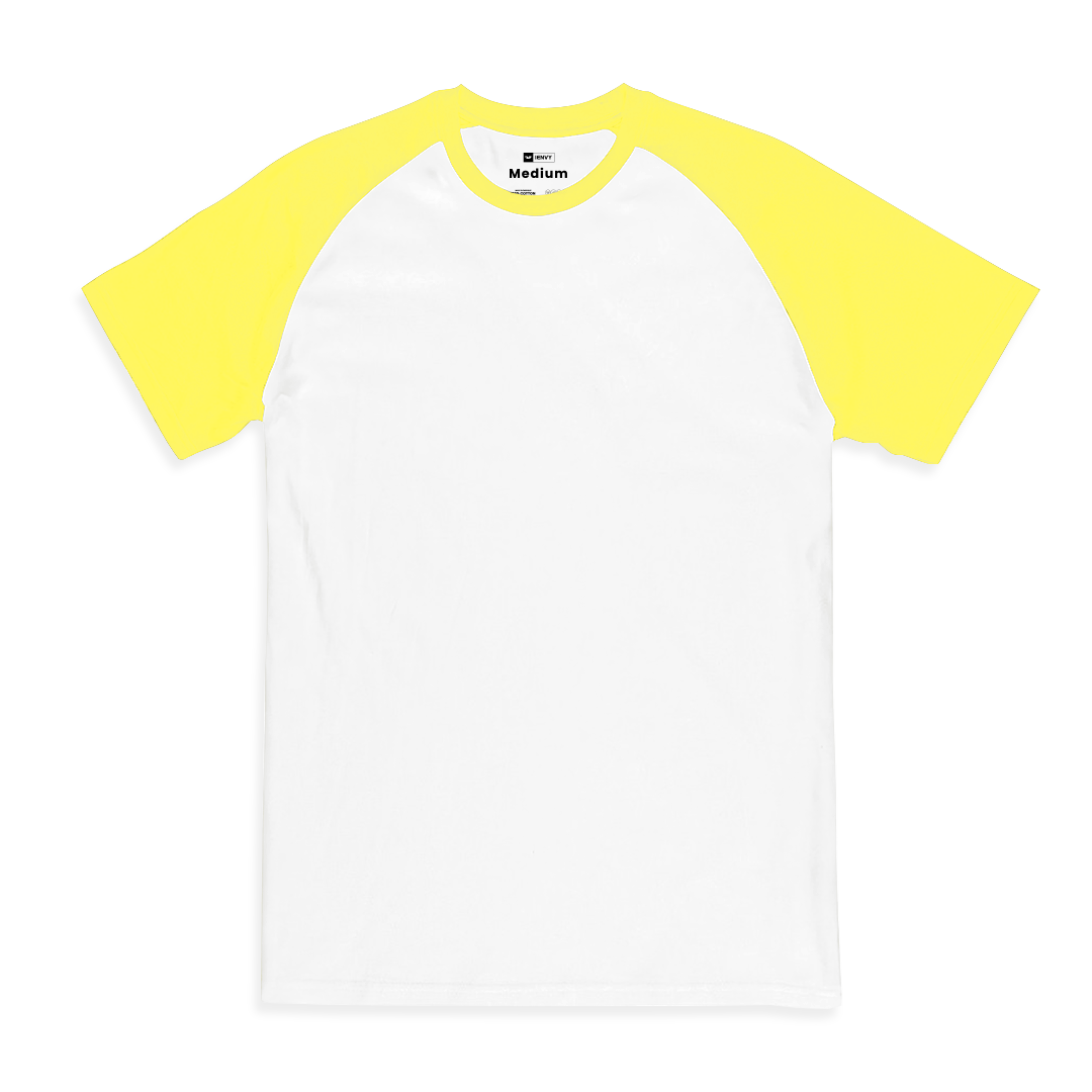 Reglan Tees - White Yellow