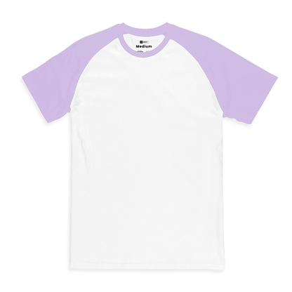 Reglan Tees - White Violet