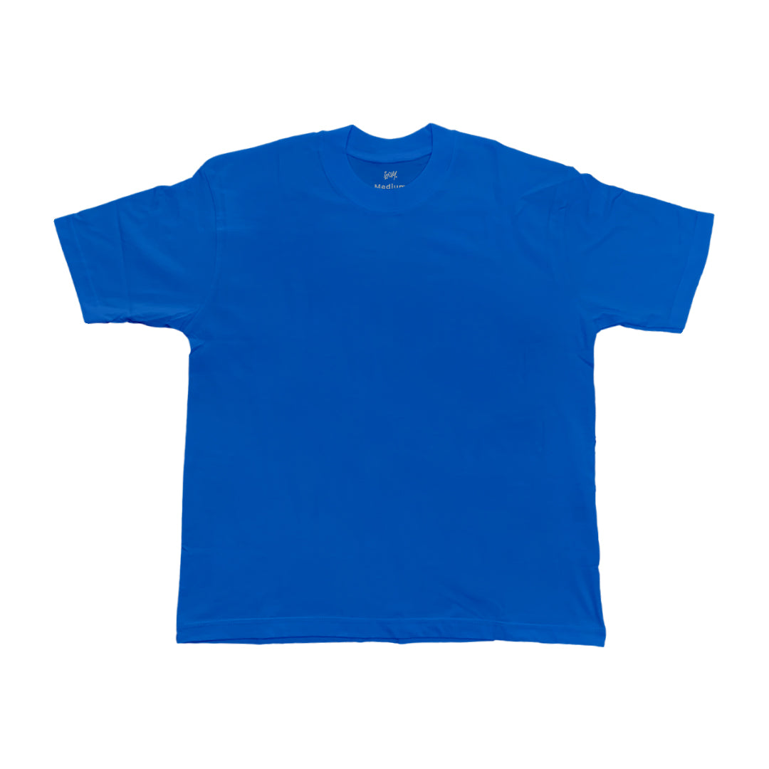 Boxy Oversize Tees - Royal Blue