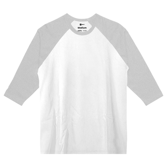 Reglan 3/4 Tees - White Misty