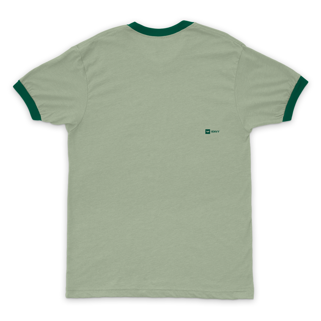 Ring Tees - Sage ring Dark Green